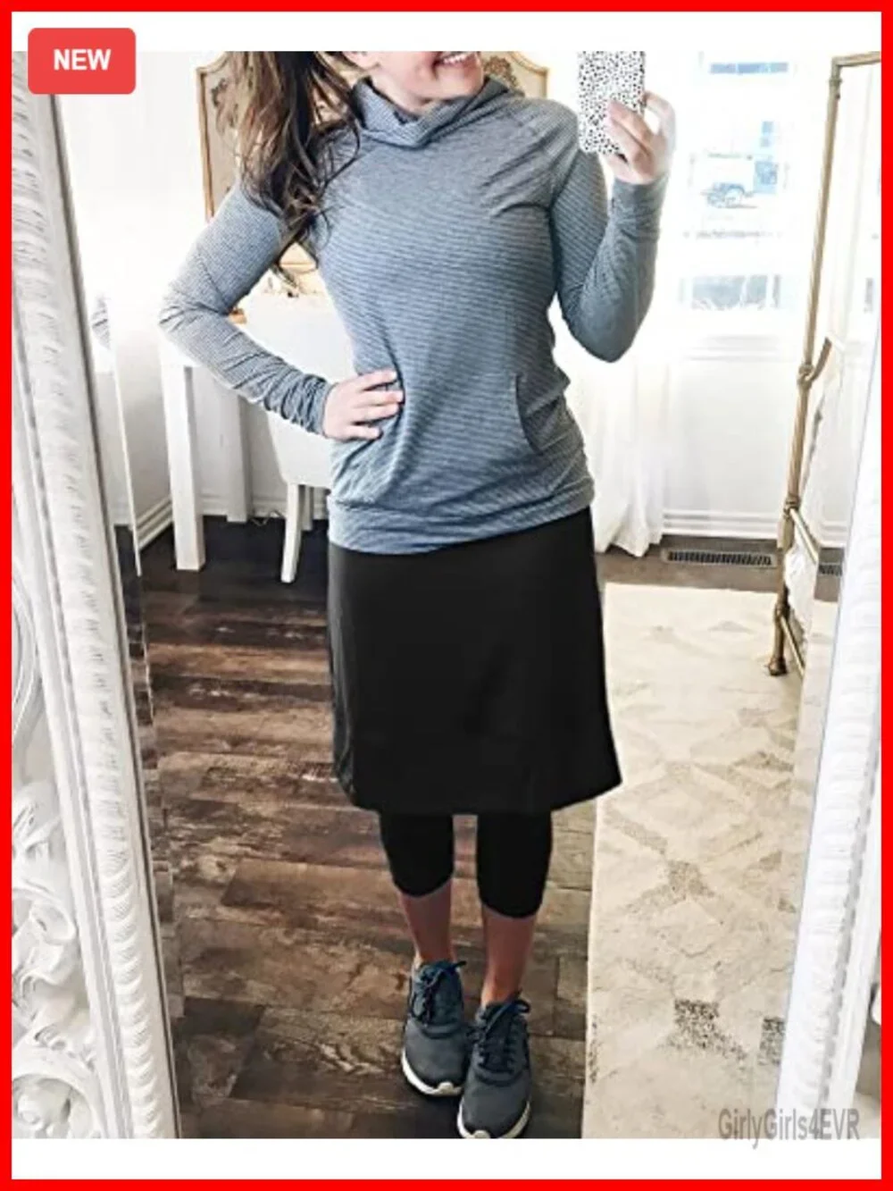 Women's Skort with Capri Leggings, 20